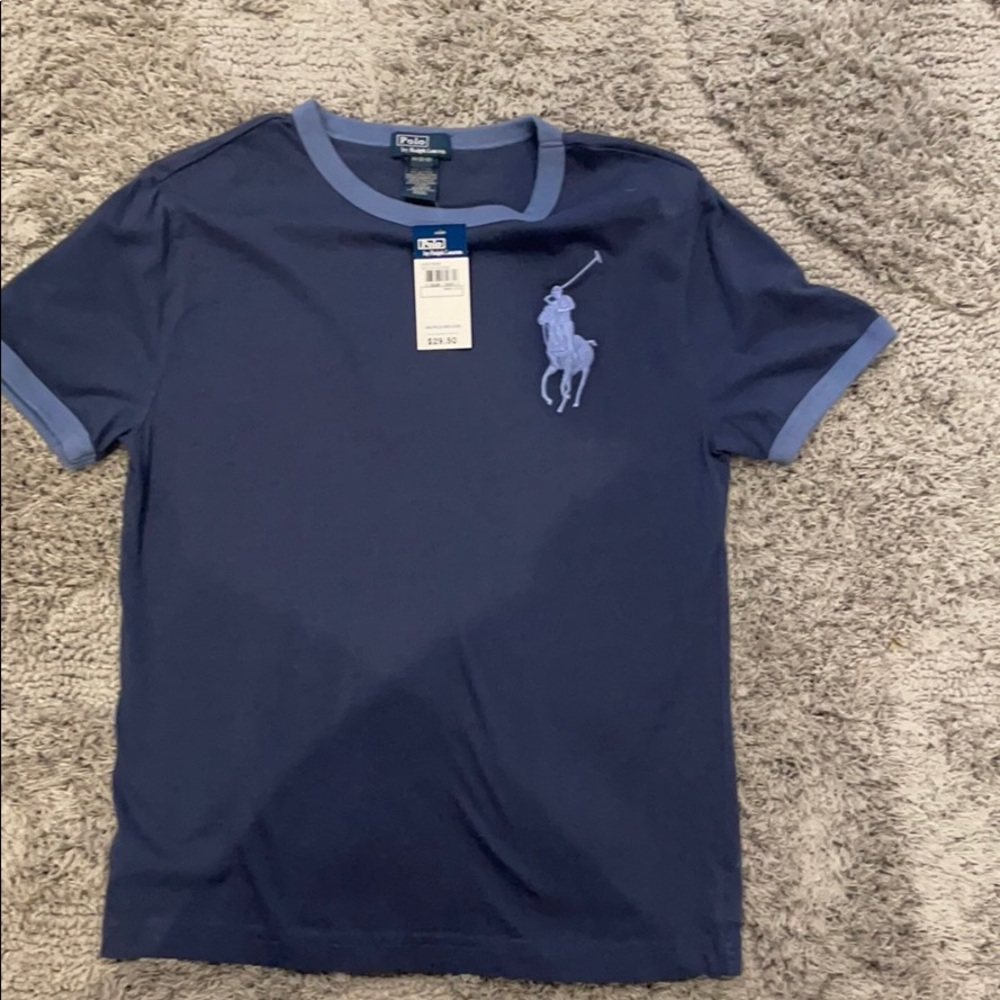 Boys blue Ralph Lauren Shirt.
